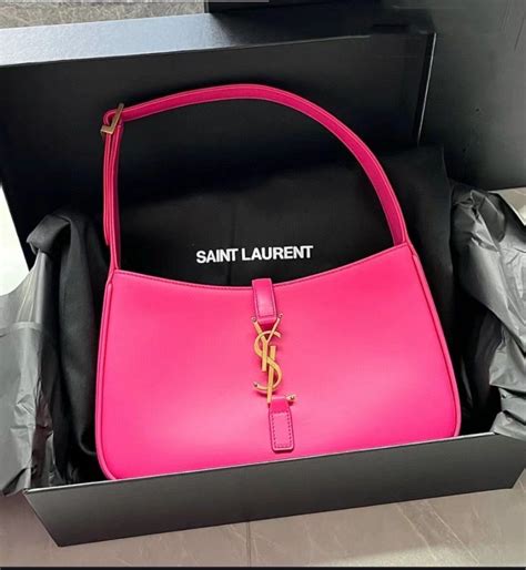 saint laurent pink purse|ysl hot pink bag.